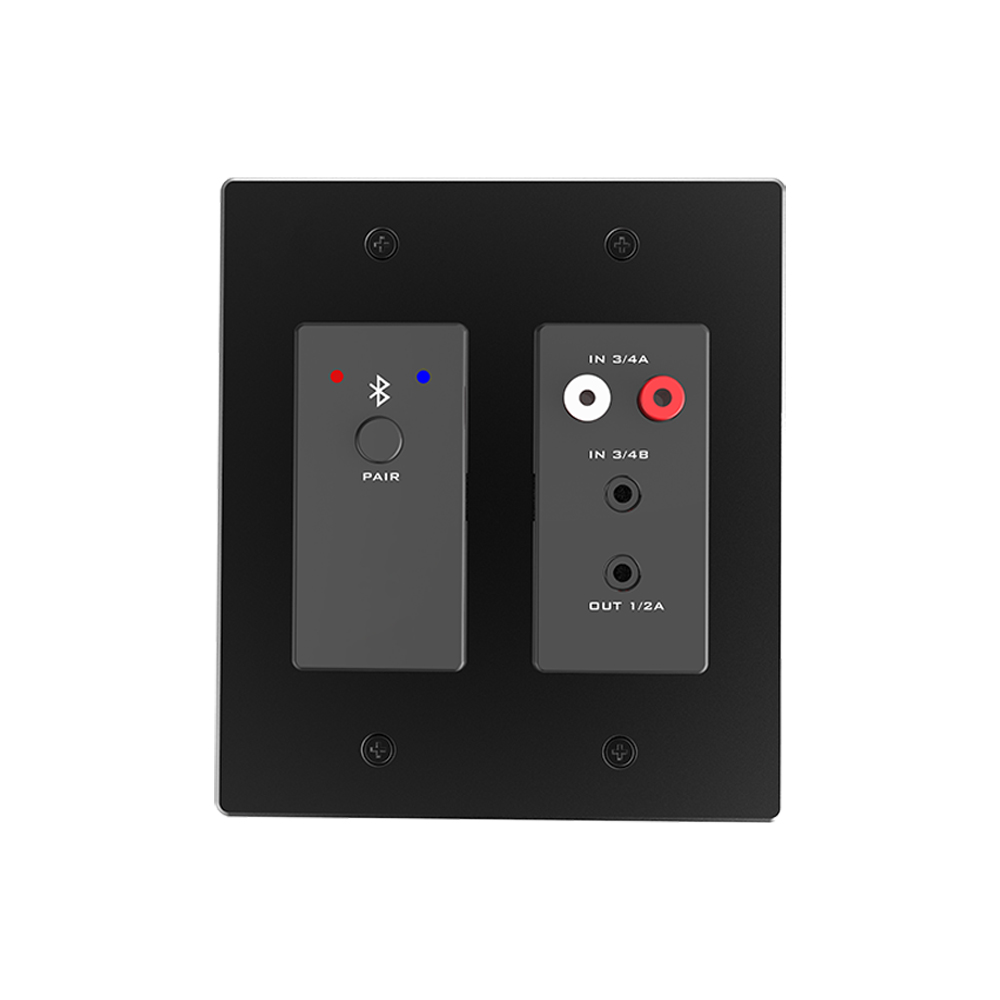 Dante 4 CH Bluetooth Wall Plate Network Audio rozhranie